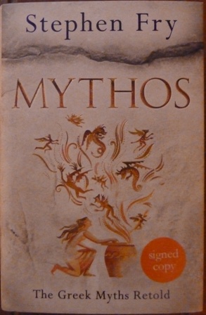 Image for Mythos: A Retelling of the Myths of Ancient Greece (Signed First UK edition-first printing)