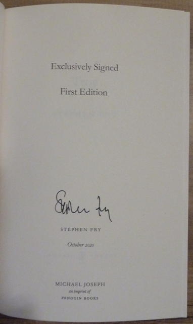 Fry, Stephen - Troy: Our Greatest Story Retold (Stephen Fry's Greek Myths) (Signed First edition-first printing)
