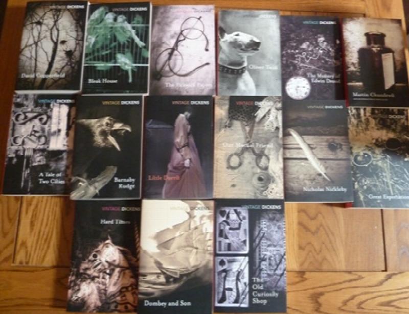 Dickens, Charles - Vintage Dickens (14 volumes including: The Pickwick Papers, The Old Curiosity Shop, A tale of Two Cities and more)