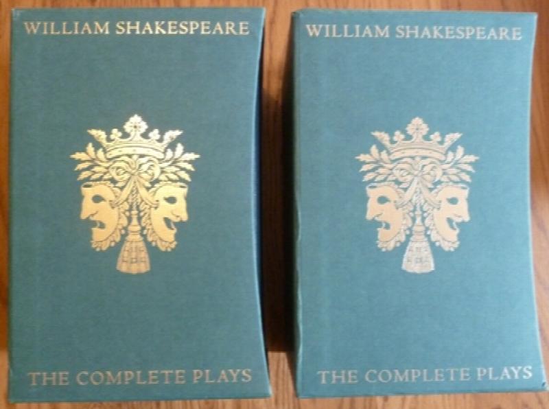 Shakespeare, William. - The Complete Plays of William Shakespeare (Eight Volumes in two slipcases) (Romances- Classical Plays- Comedies- Tragedies- Histories I- Histories II- Early Comedies- Tragicomedies)