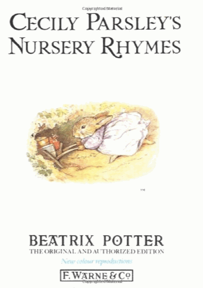 Potter, Beatrix - Cecily Parsley's Nursery Rhymes