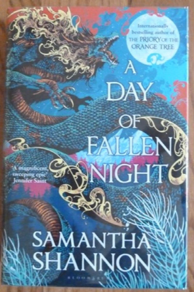 Shannon, Samantha - A Day of Fallen Night: A Roots of Chaos Novel (Signed First UK edition-first printing)