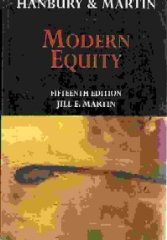 Hanbury, Harold Greville - Modern Equity