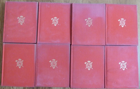 The New Temple Shakespeare x 8 volumes including: Romeo and Juliet, The Taming of the Shrew, King John