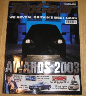 Top Gear Magazine - Top Gear  Magazine: issue 115-April 2003