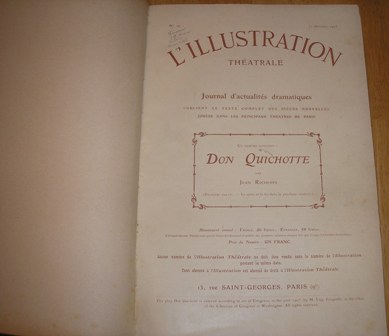 L'Illustration - L'Illustration Theatre 1905-1906- Supplements De Theatre Nos: 16 to 47 (Leather Bound)