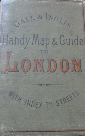 No Author - Handy Map & Guide to London with index to Streets (Cruchley's Handy Map of London)