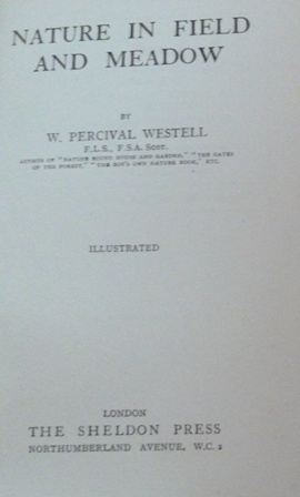 Westell, W Percival - Nature in Field and Meadow