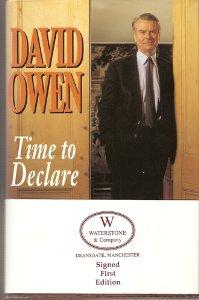 Owen, David - Time to Declare