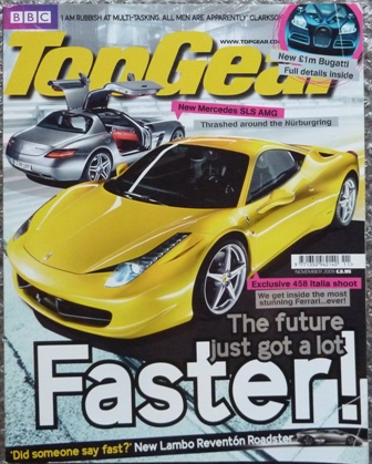 Top Gear Magazine - Top Gear  Magazine: issue 197-November 2009