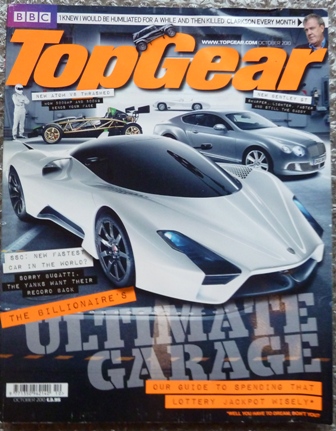 Top Gear Magazine - Top Gear  Magazine: issue 209-October 2010