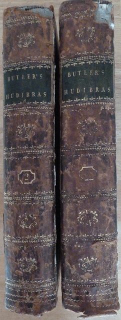 Samuel Butler - Butler's Hudibras in Three Parts: Written in The Time of The Late wars with large annotations and a preface by Zachary Grey (Two Volumes)