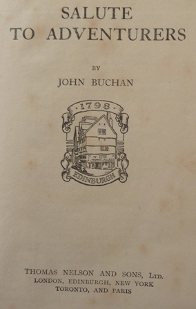 Buchan, John - Salute To Adventurers