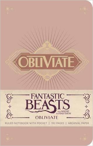 Insight Editions - Fantastic Beasts and Where to Find Them: Obliviate Hardcover Ruled Notebook (Insights Journals)