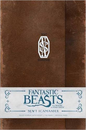 Insight Editions - Fantastic Beasts and Where to Find Them: Newt Scamander Hardcover Ruled Journal (Insights Journals)