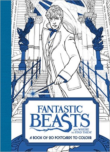 HarperCollins Publishers - Fantastic Beasts: and Where to Find Them A Book of 20 Postcards to Colour