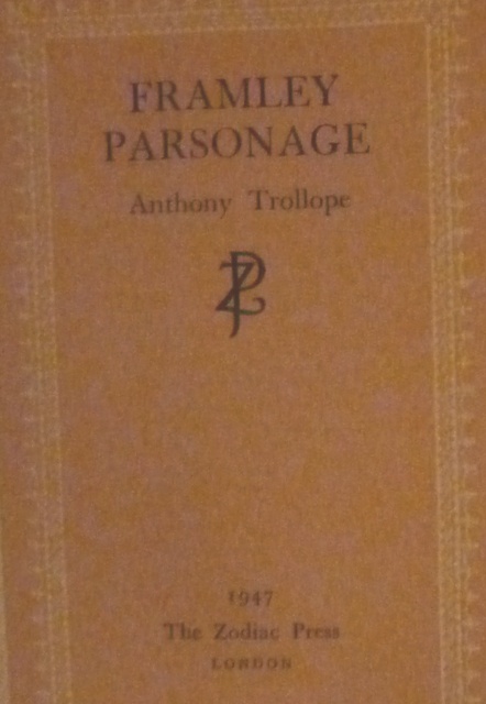 Trollope, Anthony - Framley Parsonage (Zodiac)