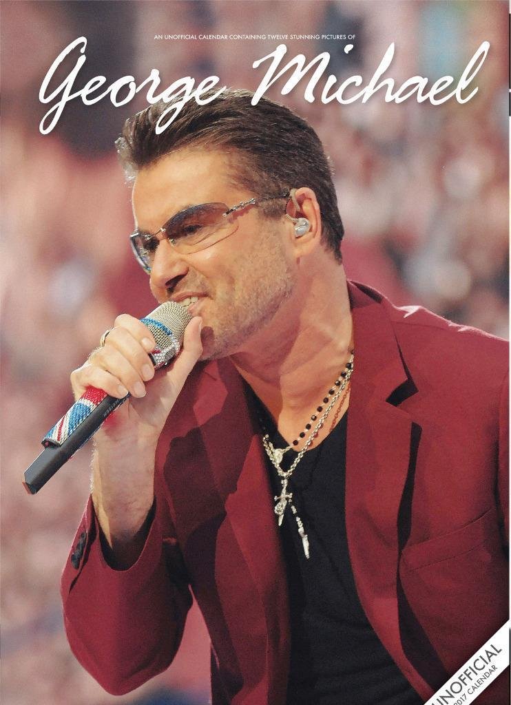 N/A - George Michael Unofficial A3 Wall Calendar 2017 Plus George Michael Fridge Magnet